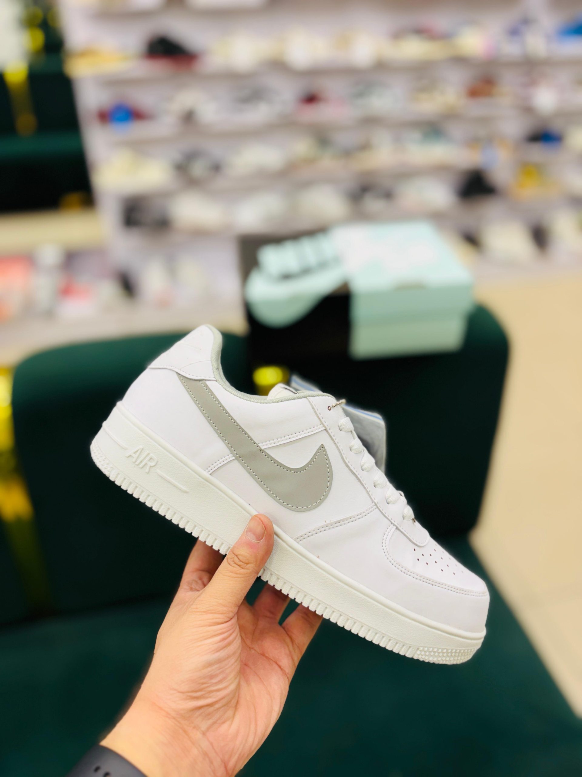 AIRFORCE 1 WHITE GREY