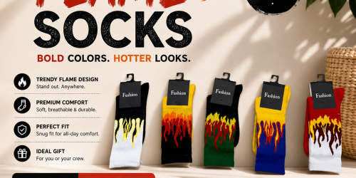 Flame socks